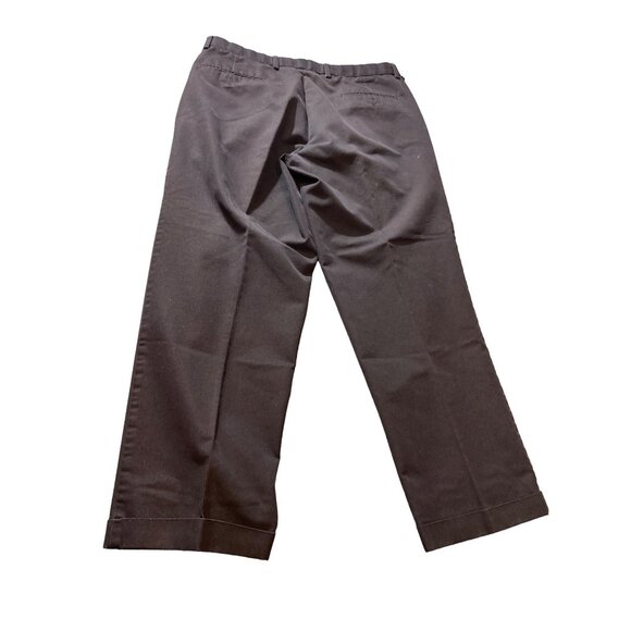 Dockers Stain Defender Mens Chino Pants 36x30 Black Pleated Front Durable Press - Picture 3 of 10